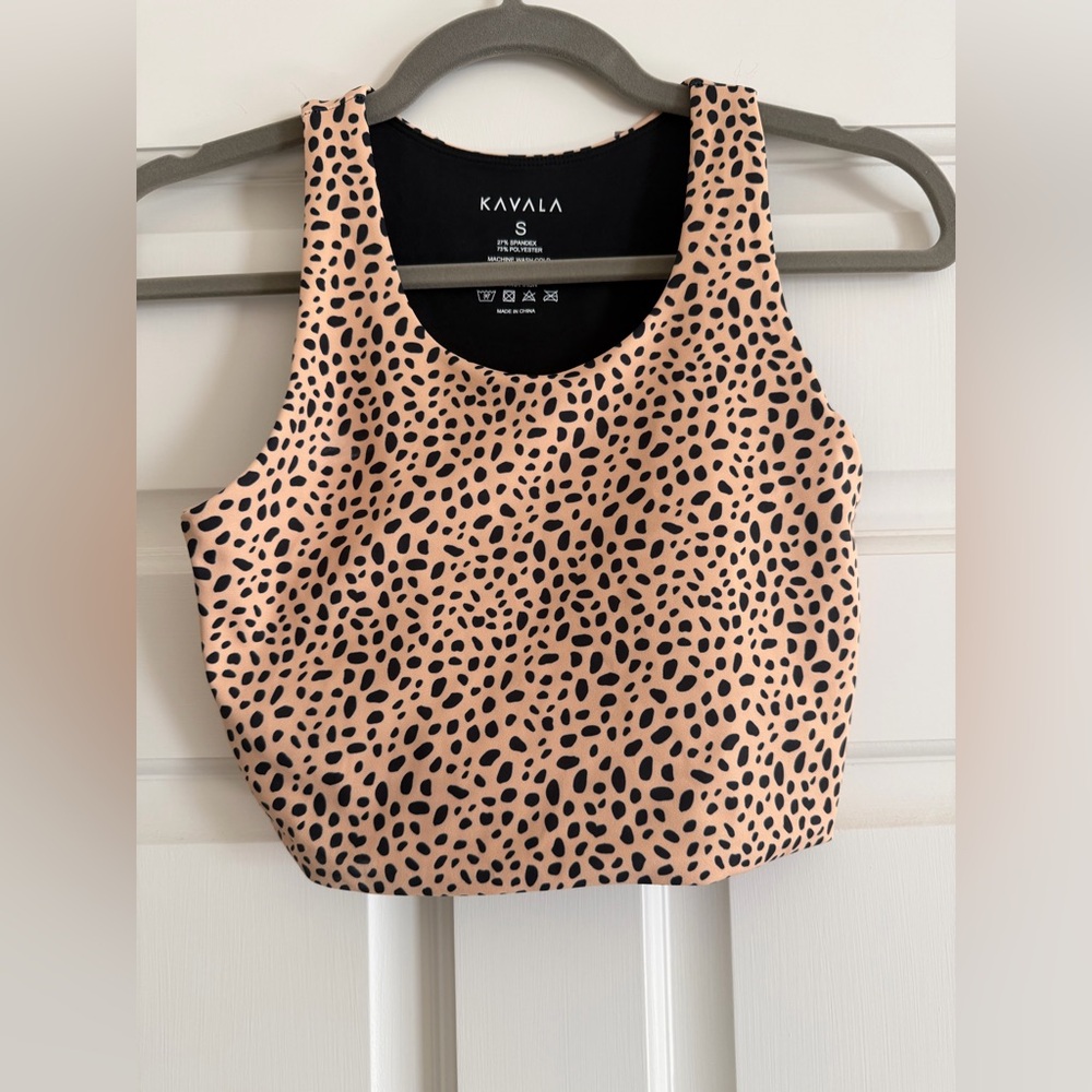 NWOT Kavala Cheetah Tawaiis Crop Top - Picture 3 of 7